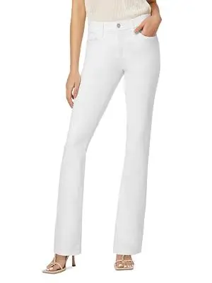 Joe's Jeans The Provocateur Petite Mid Rise Bootcut Jeans in White