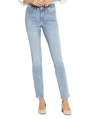 Nydj Petite Sheri High Rise Slim Leg Jeans in Haley
