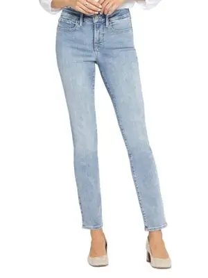 Nydj Petite Sheri High Rise Slim Leg Jeans in Haley