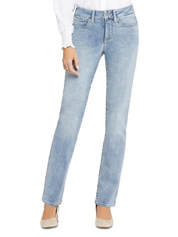 Nydj Petites Marilyn Straight Jeans in Haley