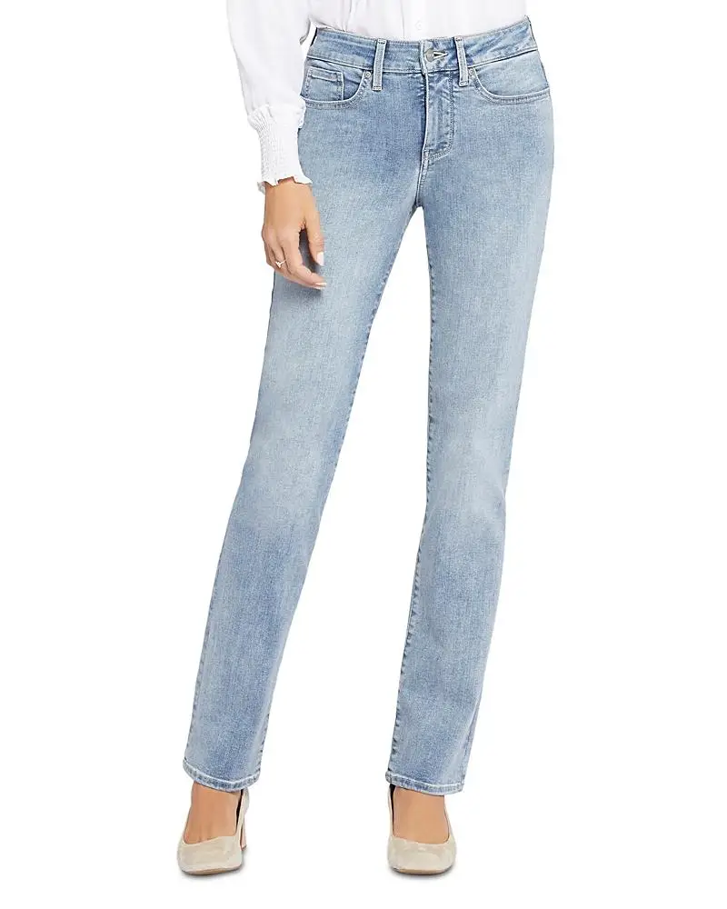 Nydj Petites Marilyn Straight Jeans in Haley