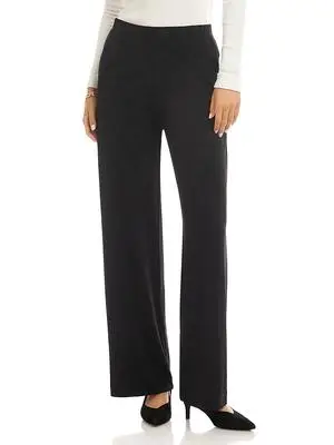 Karen Kane Petite Travel Jersey Wide Leg Pants