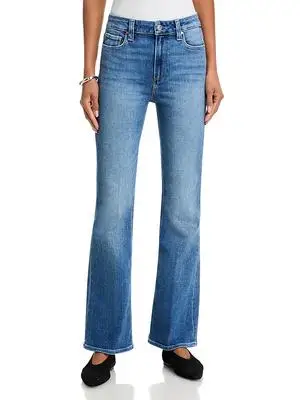 Paige Petites High Rise Laurel Canyon Jeans in Monaco Mist