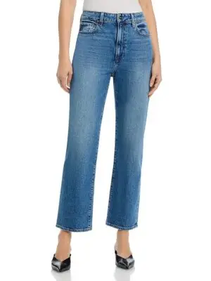 Paige Petite Stevie High Rise Jeans in Keystone