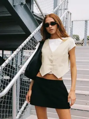 Gigi Skort Black Petite