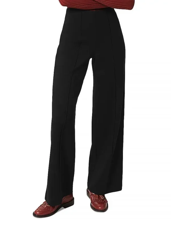Hobbs London Petites Prim Pull On Wide Leg Pants