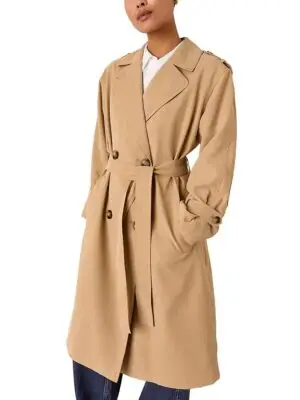 Whistles Petites Riley Trench Coat