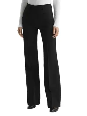 Reiss Petites Claude Flare Leg Pants