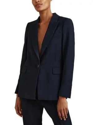 Reiss Petite Gabi Single Breasted Blazer