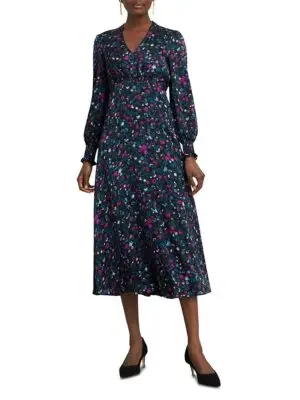 Hobbs London Petite Isabella Midi Dress
