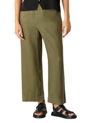 Whistles Petite Linen Pocket Trousers
