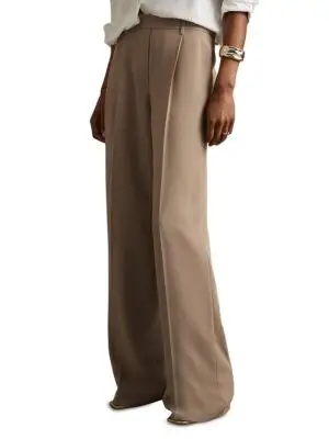 Reiss Petite Eden Wide Leg Pants