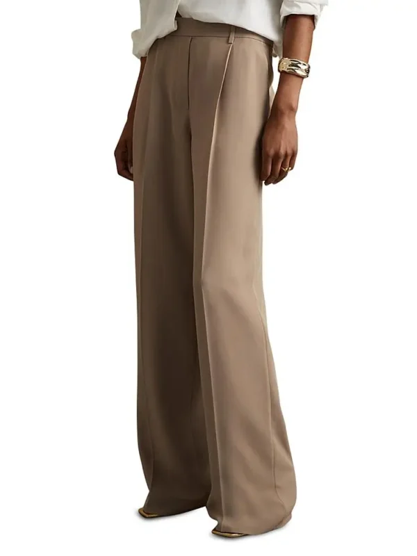 Reiss Petite Eden Wide Leg Pants