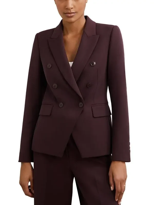Reiss Petite Gabi Peak Lapel Blazer