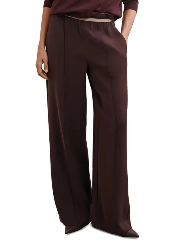 Reiss Sonnie Petite Wide Leg Pants