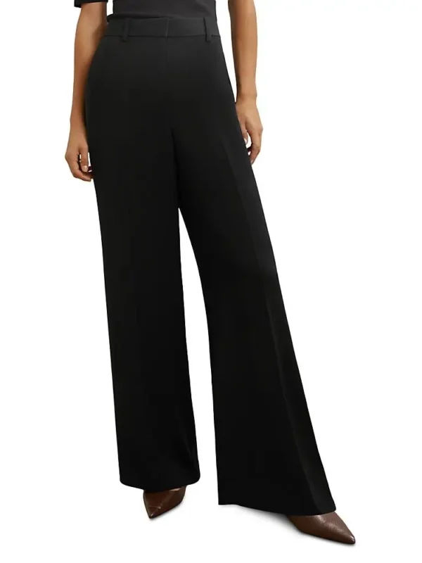 Reiss Petite Margeaux Wide Leg Pants