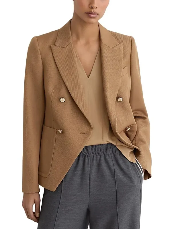 Reiss Petites Gigi Double Breasted Blazer