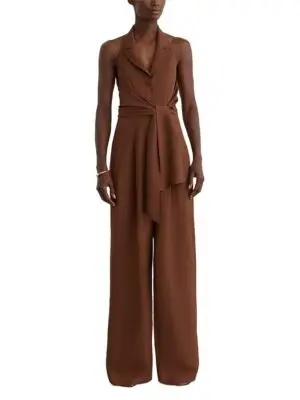 Reiss Petite Taya Tie Front Jumpsuit