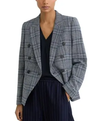 Reiss Petites Larissa Double Breasted Blazer