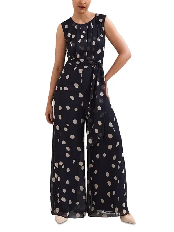 Phase Eight Petites Maxine Spot Jumpsuit