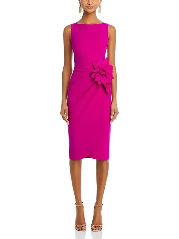 Chiara Boni La Petite Robe Glenaly Flower-Applique Dress - Exclusive