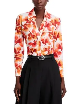 Chiara Boni La Petite Robe Shohreh Collared Top - Exclusive