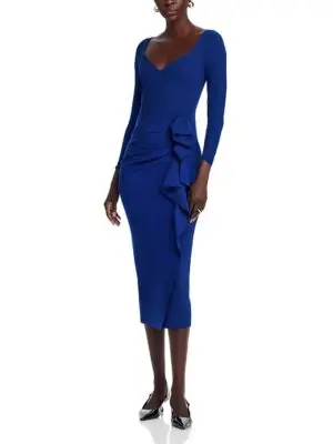 Chiara Boni La Petite Robe Silvheart Midi Dress