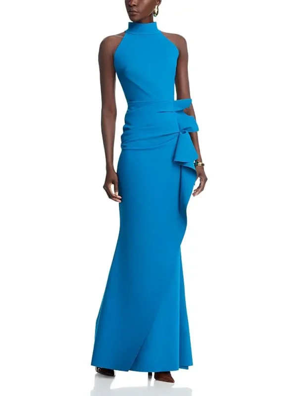 Chiara Boni La Petite Robe Gudrum Sleeveless Mermaid Gown