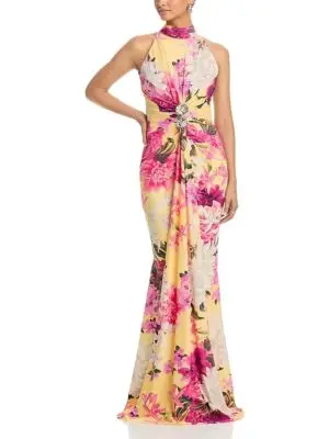 Chiara Boni La Petite Robe Nitsa Printed Gown