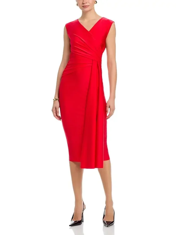 Chiara Boni La Petite Robe Lores Faux Wrap Dress