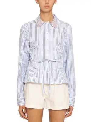DES_PHEMMES Petite Classic Shirt