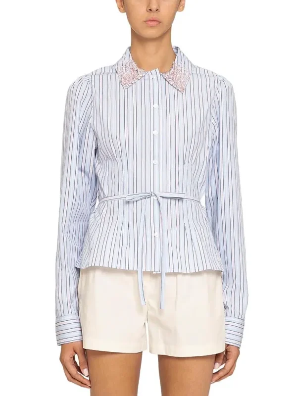 DES_PHEMMES Petite Classic Shirt