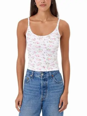 Goldie Lewinter Petite Fleur Cropped Cami