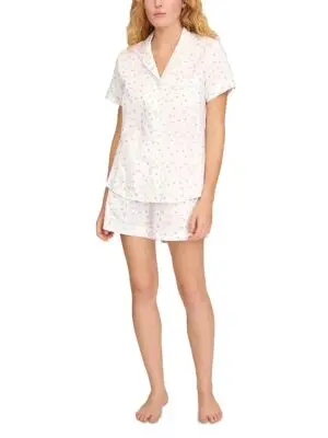Petite Plume Good Luck Charms Twill Short Pajama Set
