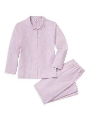 Petite Plume Twill Colette Long Pajama Set