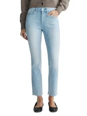 DL1961 Mara Petite Instasculpt Mid Rise Ankle Jeans in Ocean