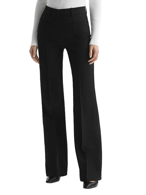 Reiss Petites Claude Flare Leg Pants