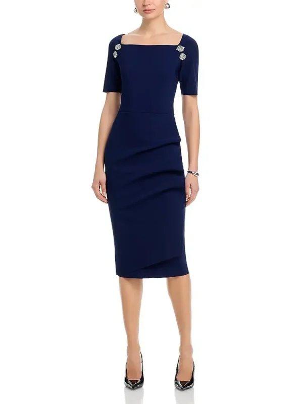 Chiara Boni La Petite Robe Molai Square Neck Dress