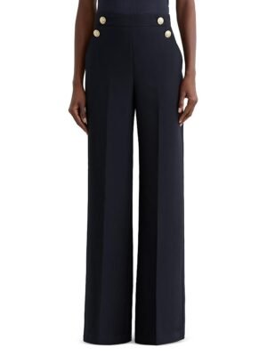 Reiss Petites Carley Wide Leg Trousers