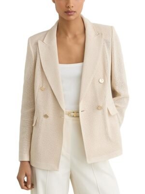 Reiss Petite Fiore Double Breasted Blazer