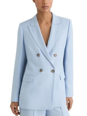 Reiss Petite Magda Double Breasted Suit Jacket