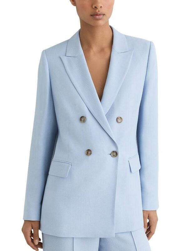 Reiss Petite Magda Double Breasted Suit Jacket