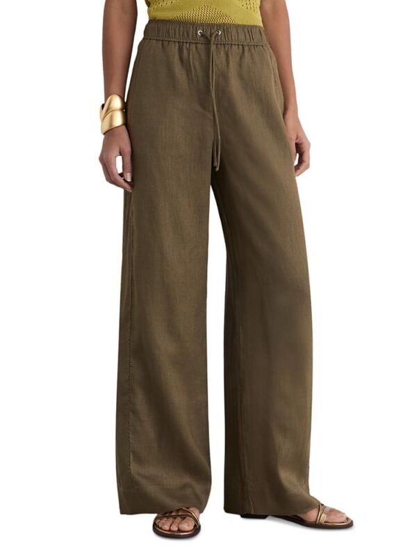 Reiss Petites Riley Linen Pants