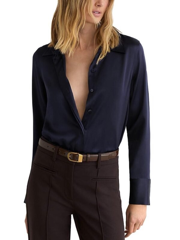 Reiss Petite Silk Shirt