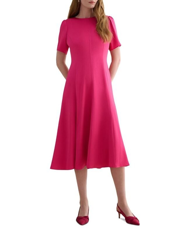 Hobbs London Petites Camille Satin Dress