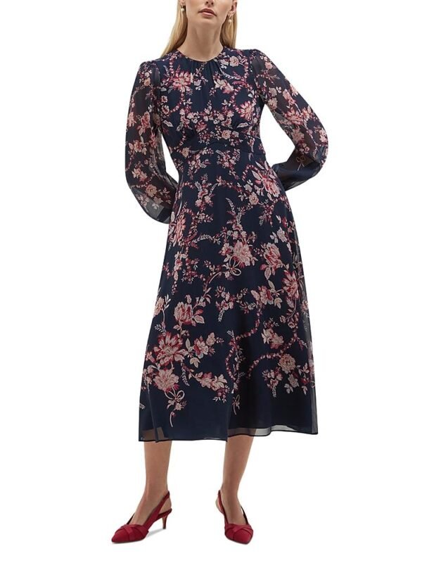 Hobbs London Petites Demi Silk Dress
