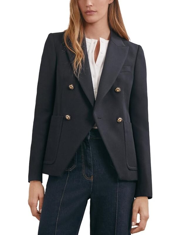 Reiss Petites Gigi Double Breasted Blazer