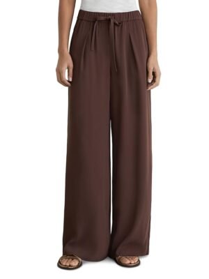 Reiss Petite Elastic Waist Trousers