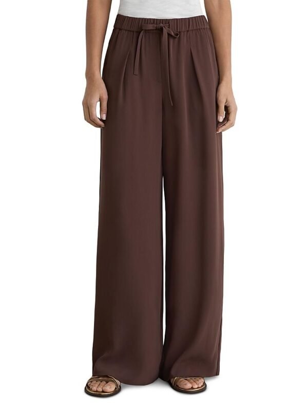 Reiss Petite Elastic Waist Trousers