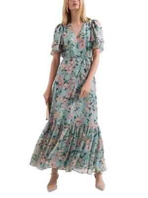 Phase Eight Petites Violet Floral Maxi Dress